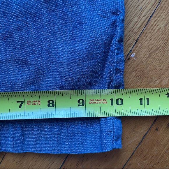 J. Crew Cotton/Linen Blend Cropped Culottes - Picture 6 of 10